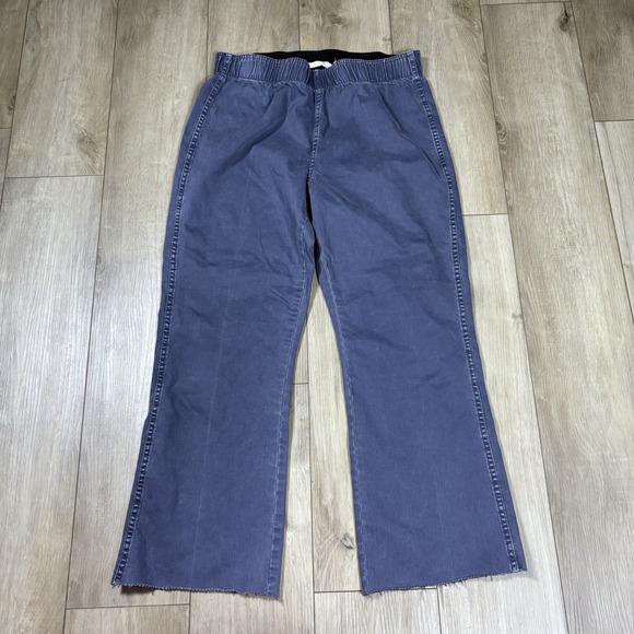 Soft Surroundings Denim - Soft Surroundings Jeans‎ Womens Large L Gray The Ultimate Denim Pull On Bootleg